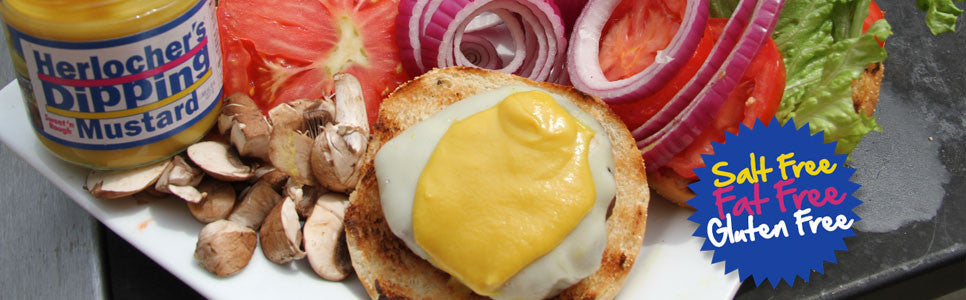 Herlocher's Dipping Mustard with fried food